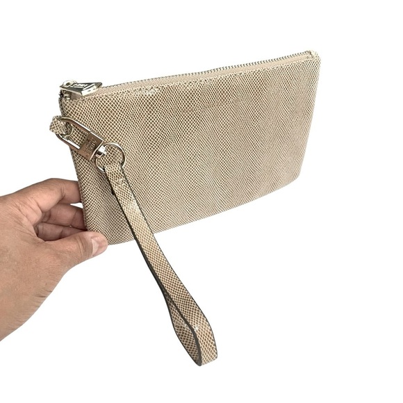 Aimee Kestenberg Snake skin pattern leather  Clutch - Picture 3 of 12